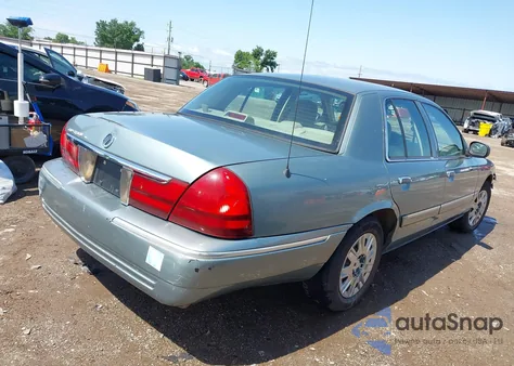 2005 Mercury Grand Marquis Gs из США, поврежденный, VIN 2MEFM74W85X650742